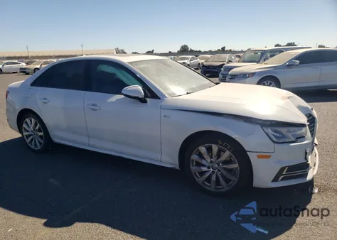 2018 Audi A4 Premium from USA, damaged, VIN WAUKMAF4XJA106994